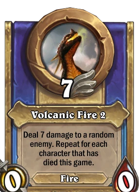 Volcanic Fire 2 Card Image