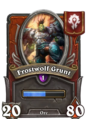 Frostwolf Grunt Card Image