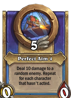Perfect Aim 4 Card Image