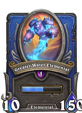 Greater Water Elemental Card Image