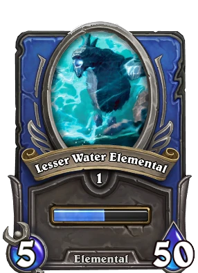Lesser Water Elemental Card Image