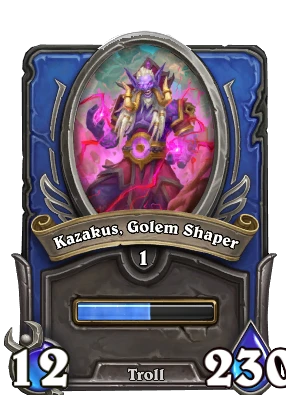 Kazakus, Golem Shaper Card Image