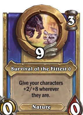 Survival of the Fittest {0} Card Image