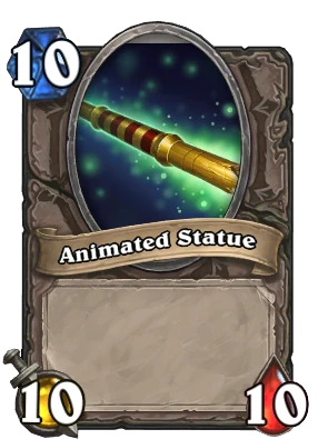 Animated Statue Card Image