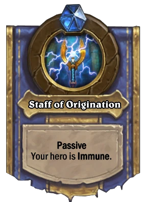 Staff of Origination Card Image