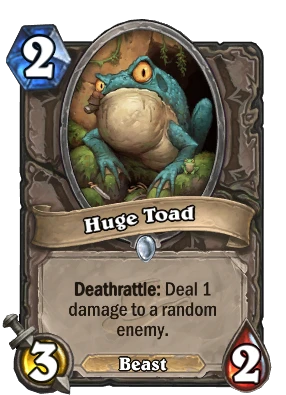 Huge Toad Card Image
