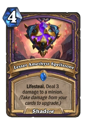 Lesser Amethyst Spellstone Card Image