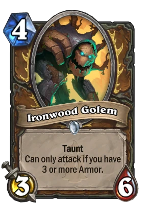 Ironwood Golem Card Image