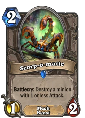 Scorp-o-matic Card Image