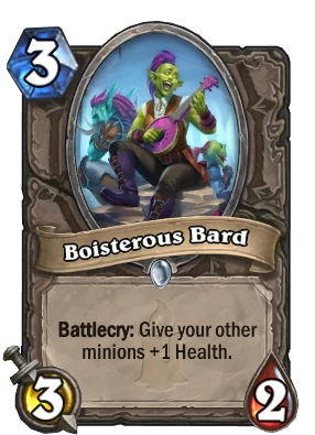 Boisterous Bard Card Image