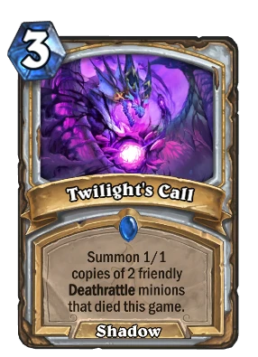 Twilight's Call Card Image