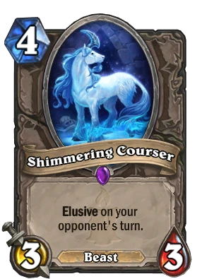 Shimmering Courser Card Image