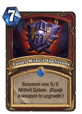 Lesser Mithril Spellstone Card Image