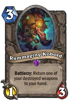 Rummaging Kobold Card Image