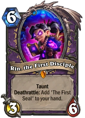 Rin, the First Disciple Card Image