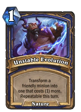 Unstable Evolution Card Image