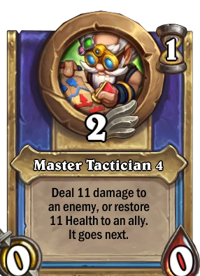 Master Tactician 4 Card Image