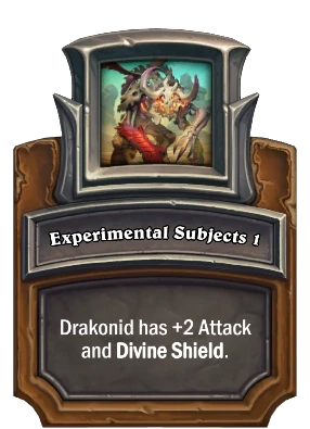 Experimental Subjects 1 Card Image