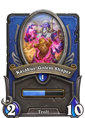 Kazakus, Golem Shaper Card Image