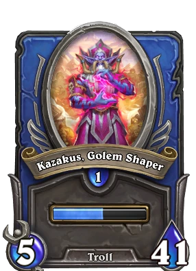 Kazakus, Golem Shaper Card Image