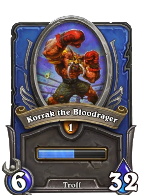 Korrak the Bloodrager Card Image