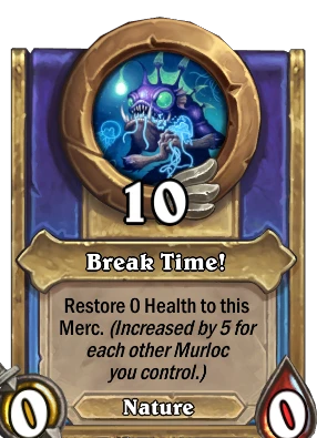 Break Time! Card Image