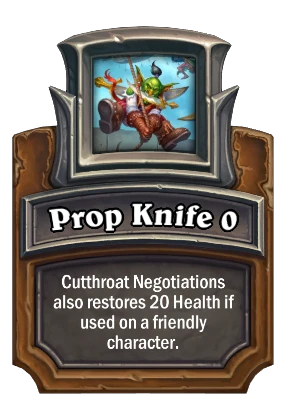 Prop Knife {0} Card Image