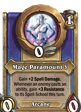 Mage Paramount 3 Card Image