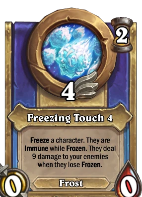 Freezing Touch 4 Card Image