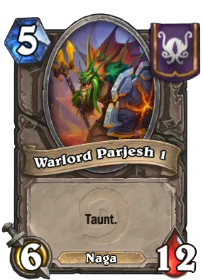 Warlord Parjesh 1 Card Image