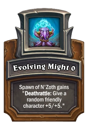 Evolving Might {0} Card Image