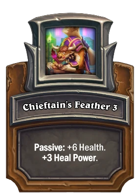 Chieftain's Feather 3 Card Image