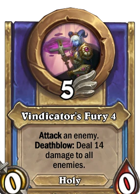Vindicator's Fury 4 Card Image
