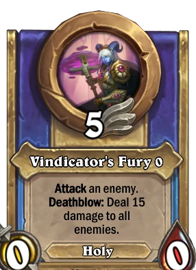 Vindicator's Fury {0} Card Image