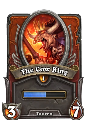The Cow King Card Image