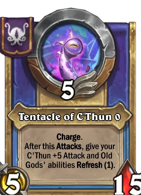 Tentacle of C'Thun {0} Card Image