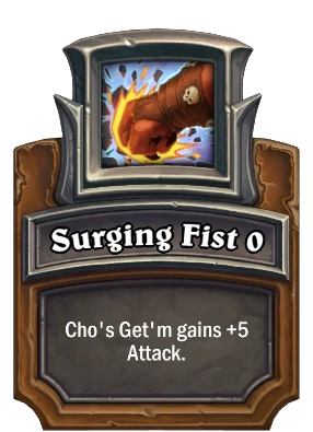 Surging Fist {0} Card Image