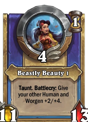Beastly Beauty 1 Card Image