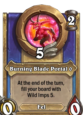 Burning Blade Portal {0} Card Image