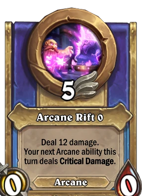 Arcane Rift {0} Card Image