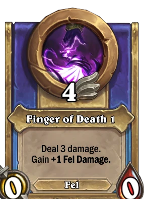 Finger of Death 1 Card Image