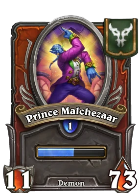 Prince Malchezaar Card Image