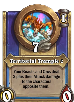 Territorial Trample 2 Card Image