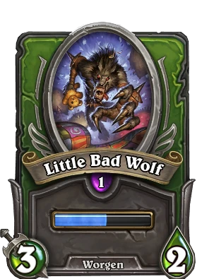Little Bad Wolf Card Image