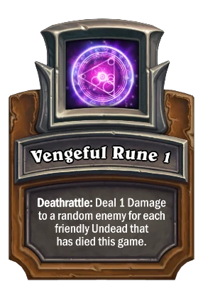 Vengeful Rune 1 Card Image