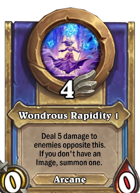 Wondrous Rapidity 1 Card Image