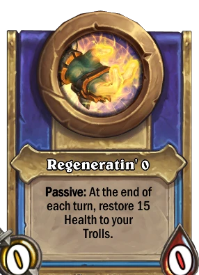 Regeneratin' {0} Card Image
