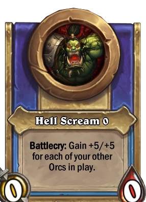 Hell Scream {0} Card Image