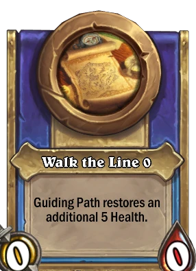 Walk the Line {0} Card Image