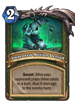 Improved Motion Denied Card Image